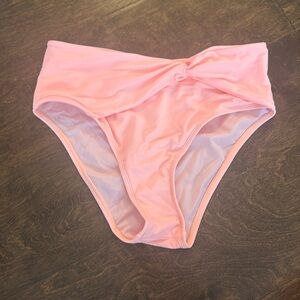 Cupshe neon high waist twist bottom